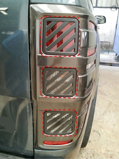 47 Tail Lamp Cover Mesh (L)