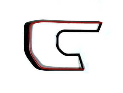 47 ครอบไฟหน้า ท้าย สีดำด้านตัดแดง