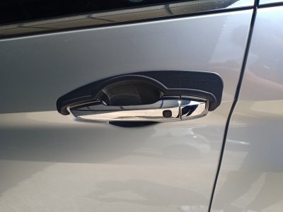 4 ถาดรองมือเปิดประตู (ผิวดำในตัว)