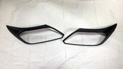 4 Head Lamp Cover (Built-in Black)