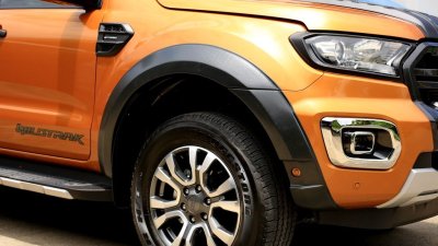 26 Front Fender Flares (V11) ทรง Raptor