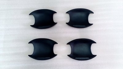 52 ถ้วยรองมือเปิดประตู (ผิวดำโลโก้แดง)