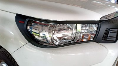 53 ครอบไฟหน้า (ผิวดำในตัว) รุ่น top