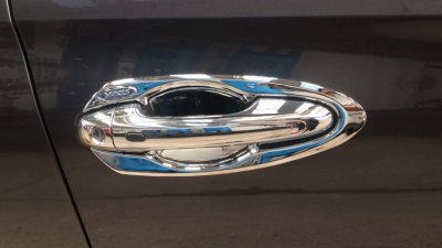 5 ถาดรองมือเปิดประตู