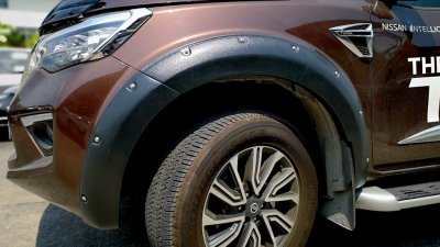 6 Front Fender Flares (V 2) with Nuts