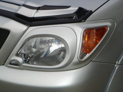 6 Head Lamp Cover(Chrome)