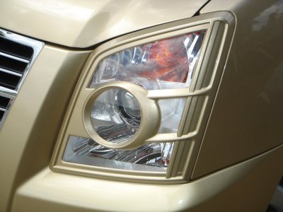 7 Head Lamp Cover (Chrome)