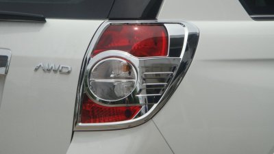 5 Tail Lamp Cover (Chrome) Year 2012