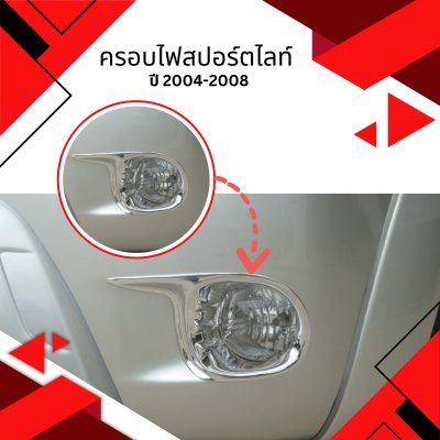 8 Fog Lamp Cover (Year 2004-2008)