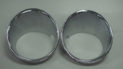 10 Fog Lamp Cover 4WD (Chrome)