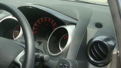 9 Interior Panel Carbon (3 pcs)