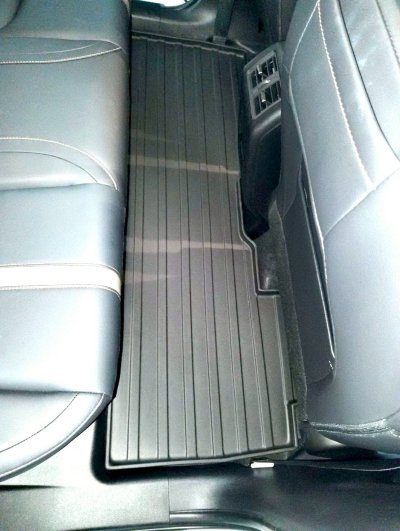 4 ถาดปูพื้นเข้ารูปรถยนต์ (3 ชิ้น) MITSUBISHI XFORCE 2025