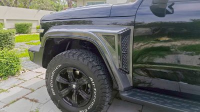 5 Front Fender flares (6 pcs.) Tank 300 DESEL