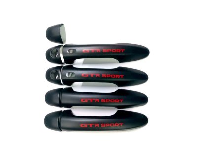 11.ครอบมือจับประตู (9 ชิ้น) FORTUNER 2015-2025 โลโก้ GTR SPORT