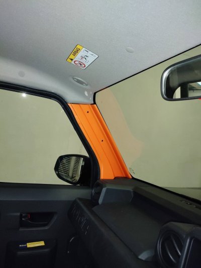 12.A pillar cover (2 pcs.) Toyota Hilux Champ 2024