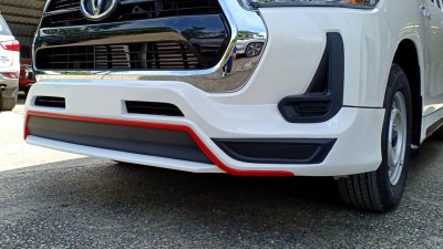 13.Body Skirt Toyota Revo 2020