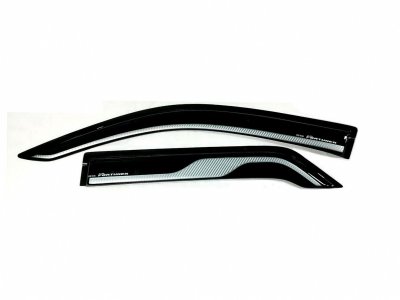 43.Door visor car (Color-Carbon) FORTUNER 2015-2024