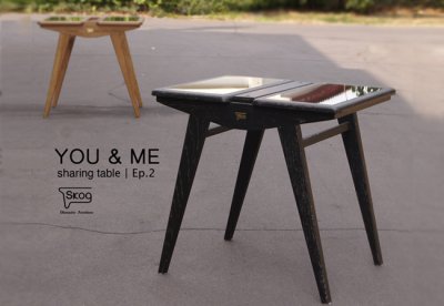 YOU & ME-glass top