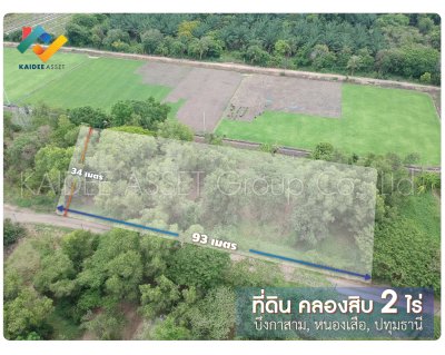 ที่ดิน 2 ไร่ รังสิต-นครนายก คลอง 10 หนองเสือ ขายราคาประเมิน ที่ดิน 2 ไร่ รังสิต-นครนายก คลอง 10 หนองเสือ ขายราคาประเมิน