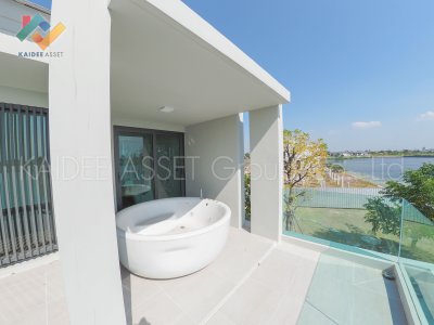 บ้านเดี่ยว เลค วิลล่า ( Lake Villa ) ราชพฤกษ์ - 346 ติดคลับเฮ้าส์