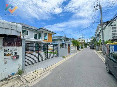 บ้านเดี่ยว ประชาอุทิศ 90 รีโนเวท ชุมชนคลองเก้าห้อง ทุ่งครุ