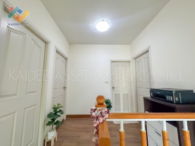หมู่บ้าน ภัสสร 19 วัชรพล - วงแหวน บ้านเดี่ยว สายไหม หลังริม