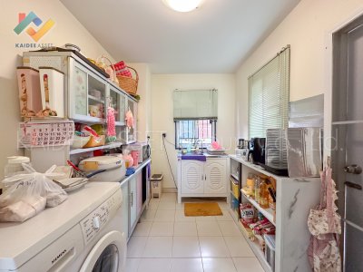 หมู่บ้าน ภัสสร 19 วัชรพล - วงแหวน บ้านเดี่ยว สายไหม หลังริม