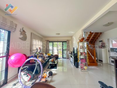 หมู่บ้าน ภัสสร 19 วัชรพล - วงแหวน บ้านเดี่ยว สายไหม หลังริม