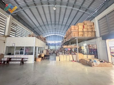 ที่ดิน พร้อมโกดัง ถนน ชัยพฤกษ์ - ราชพฤกษ์ ปากเกร็ด นนทบุรี