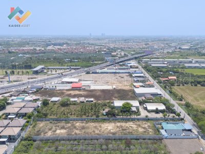 ที่ดิน พร้อมโกดัง ถนน ชัยพฤกษ์ - ราชพฤกษ์ ปากเกร็ด นนทบุรี