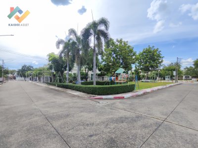 บ้านเดี่ยว พฤกษ์ลดา 2 รังสิต-คลอง 4 หลังมุม ติดสวน ขายถูก