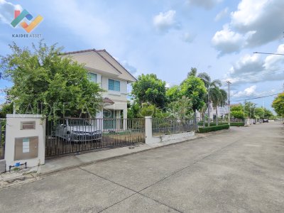 บ้านเดี่ยว พฤกษ์ลดา 2 รังสิต-คลอง 4 หลังมุม ติดสวน ขายถูก