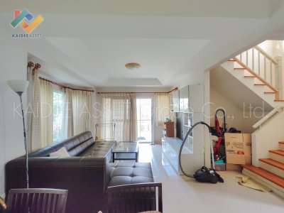 บ้านเดี่ยว พฤกษ์ลดา 2 รังสิต-คลอง 4 หลังมุม ติดสวน ขายถูก
