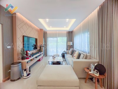 เซนโทร ราชพฤกษ์-สวนผัก | บ้านเดี่ยว แต่งครบ หลังมุม บางกรวย