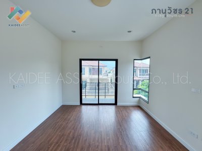 หมู่บ้าน ภานุวัชร 21 บ้านเดี่ยว รัตนาธิเบศร์ ท่าอิฐ ราชพฤกษ์