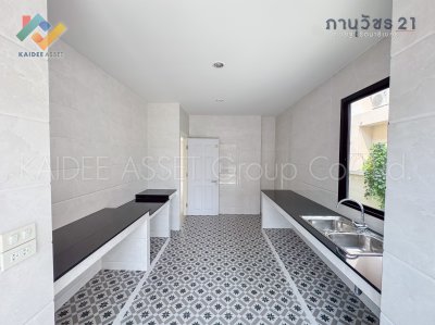 หมู่บ้าน ภานุวัชร 21 บ้านเดี่ยว รัตนาธิเบศร์ ท่าอิฐ ราชพฤกษ์