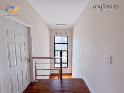 หมู่บ้าน ภานุวัชร 21 บ้านเดี่ยว รัตนาธิเบศร์ ท่าอิฐ ราชพฤกษ์