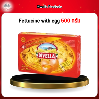 Fettucine with egg 500 กรัม