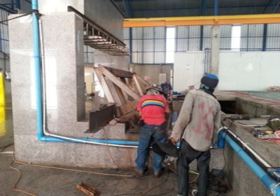 ปรับปรุงราง Runway และระบบจ่ายไฟให้ Overhead Crane 3+3 Tons (Lopburi)