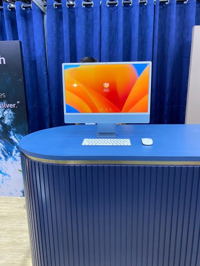 งานติดตั้ง iMac