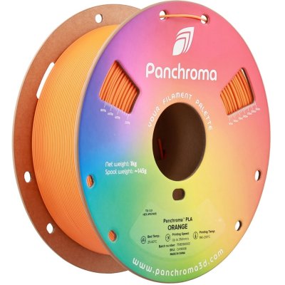 Panchroma PLA เส้นพลาสติก PLA ยี่ห้อ Polymaker น้ำหนัก 1 กก. พิมพ์ง่าย