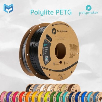 Panchroma PLA เส้นพลาสติก PLA ยี่ห้อ Polymaker น้ำหนัก 1 กก. พิมพ์ง่าย