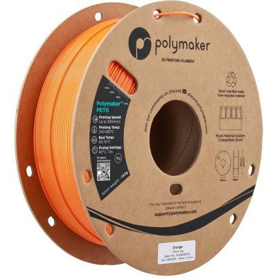 Panchroma PLA เส้นพลาสติก PLA ยี่ห้อ Polymaker น้ำหนัก 1 กก. พิมพ์ง่าย