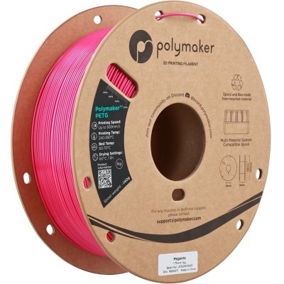 Panchroma PLA เส้นพลาสติก PLA ยี่ห้อ Polymaker น้ำหนัก 1 กก. พิมพ์ง่าย