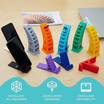 Panchroma PLA เส้นพลาสติก PLA ยี่ห้อ Polymaker น้ำหนัก 1 กก. พิมพ์ง่าย