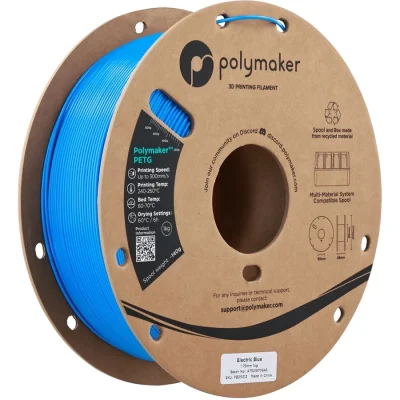 Panchroma PLA เส้นพลาสติก PLA ยี่ห้อ Polymaker น้ำหนัก 1 กก. พิมพ์ง่าย