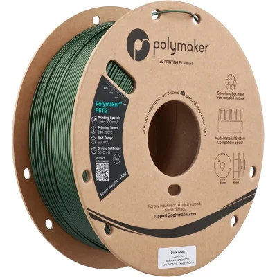Panchroma PLA เส้นพลาสติก PLA ยี่ห้อ Polymaker น้ำหนัก 1 กก. พิมพ์ง่าย