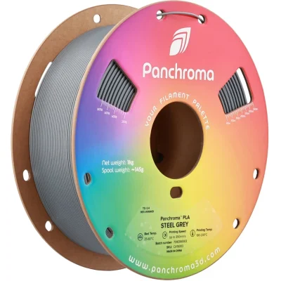 Panchroma PLA เส้นพลาสติก PLA ยี่ห้อ Polymaker น้ำหนัก 1 กก. พิมพ์ง่าย