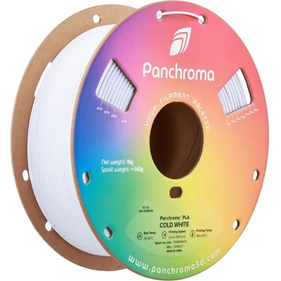 Panchroma PLA เส้นพลาสติก PLA ยี่ห้อ Polymaker น้ำหนัก 1 กก. พิมพ์ง่าย