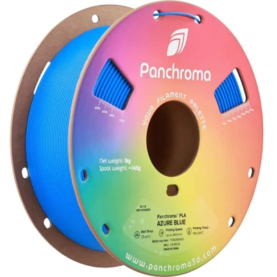 Panchroma PLA เส้นพลาสติก PLA ยี่ห้อ Polymaker น้ำหนัก 1 กก. พิมพ์ง่าย